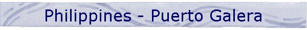 Philippines - Puerto Galera