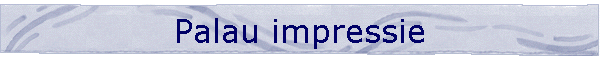 Palau impressie