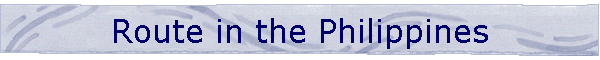 Route in the Philippines