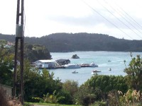 wharf in Oban Halfmoon bay
